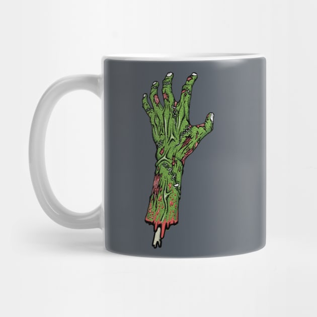 Zombie hand copping a feel by NinthStreetShirts